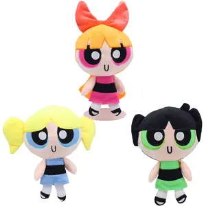 8 Inch Flying Girl Plush Doll Cartoon Police Girl Claw Machine Toy