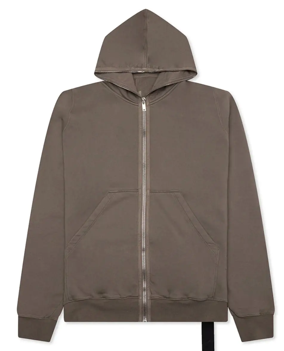 987897 Rick Owens Gimp Hoodie Dust Grey