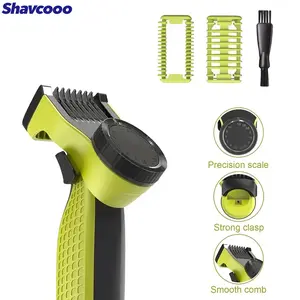 Oneblade Qp2520 Qp2530 Qp2630 Qp2620 Electric Shaver, Adjustable Length Set&Nose Hair Trimmer Precision Trimmer with Blades Combination, Men's Grooming Tool, Travel Shaver, Plastic