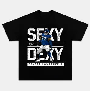 Dexter Lawrence T-shirt Sweatshirt - From Casual to Formal - Streetwear Essentials - Choose Your Fit - Pick Your Shade - Unisex Clothing Choices