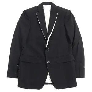 Pre-owned BURBERRY Cotton Small Leather Goods London Wool Tailored Jacket