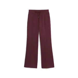 PUMA Womens Her Fleece Sweatpants Casual - Red