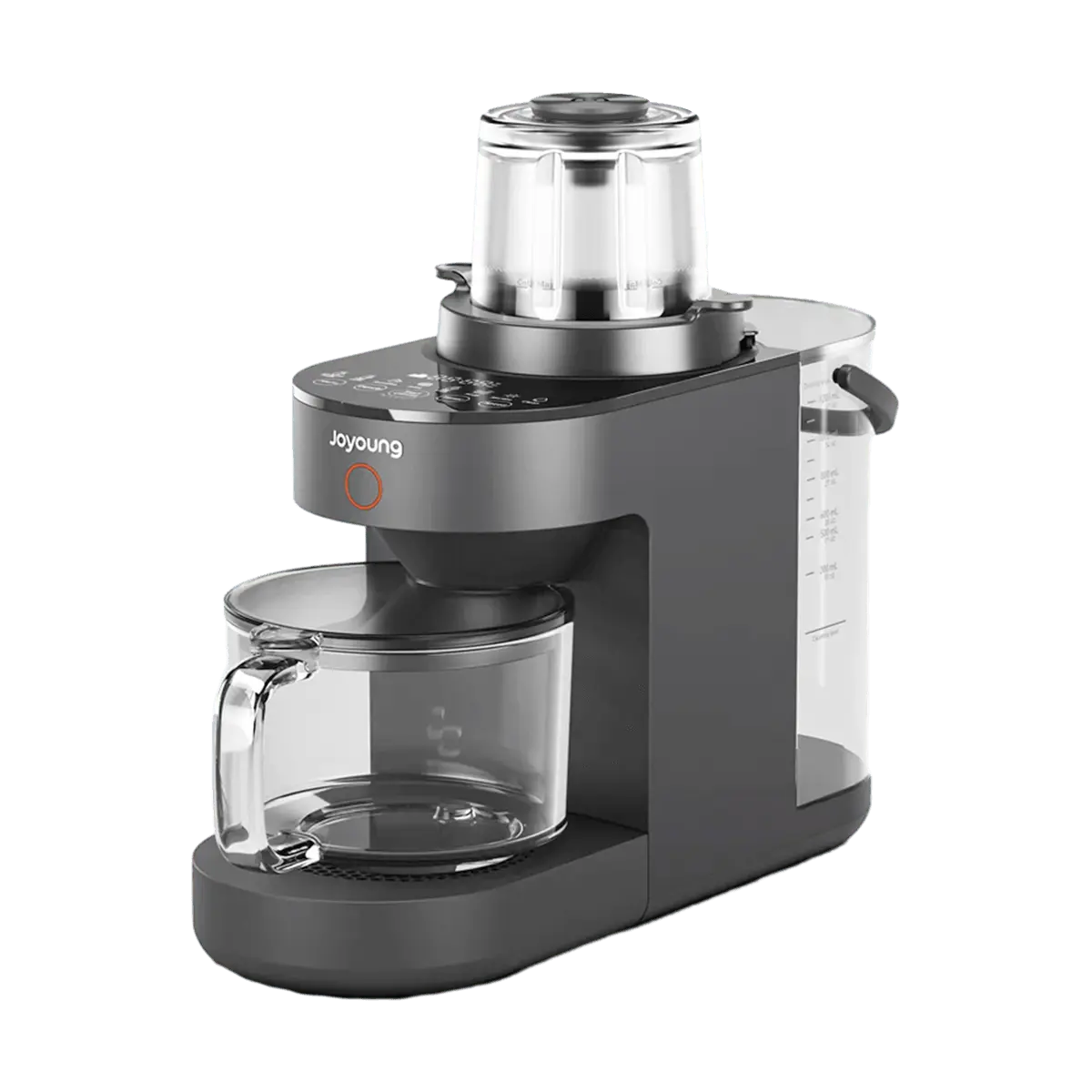 JOYOUNG Multifunctional Blender Soy Milk Maker with Auto Clean 0.3L-1.2L Capacity Black