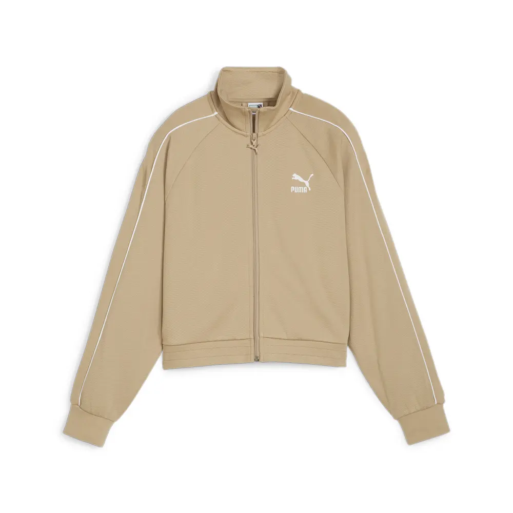 PUMA Womens T7  Athletic Outerwear Casual - Beige