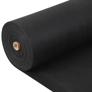 Garvee Geotextile Landscape, 4 feet x 100 feet and 6 ounces, PP Drainage geotextile fabric 350N Tensile strength and 440N load capacity, for roadbed and roadway stabilization, control of