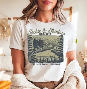 Jackie and Shadow Eagles Unisex Tee, Big Bear Lake Bald Eagles T-Shirt, Nature Lover Gift, Wildlife Enthusiast Shirt, Live Video Bald Eagles