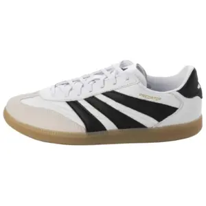 Adidas Predator Freestyle Low-Top Casual Sneakers for Men in White and Black - Comfortable, Versatile, Slip-Resistant, Durable Trending Shoes, House White Official Shoes to Get / Maison Mihara