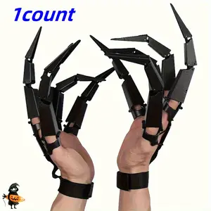 Adjustable Halloween Claws with Realistic Design, Perfect Costume Accessories and Photo Props, Party Event Props, Durable Plastic, One Size Fits All, Gifts