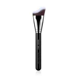EIGSHOW Foundation Brush with Wave Shaped Head for Liquid, Cream, Powder Blending Cheekbones Jawline, Large Premium Dense Synthetic Bristles (F659)