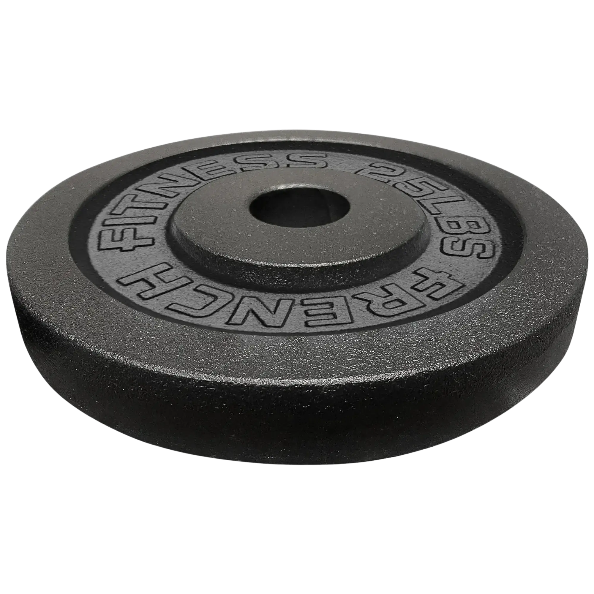 French Fitness Cast Iron Olympic Weight Plate V1 25 lbs (New)