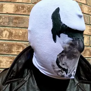 Rorschach Mask with moving inkblots.  Watch video!