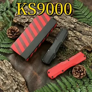 Red & Black Folding Knife | Razor-Sharp for Camping, Hunting & Kitchen | Easy to Carry | Must-Have Outdoor EDC | Ideal Gift for Everyone