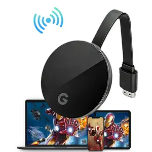 1080P plug-and-play HDMI extender wireless receiver, suitable for connecting smartphones / computers / laptops to TVs / monitors / projectors, supporting high-definition streaming videos / audios / files, and compatible with Airplay, Miracast and DLNA