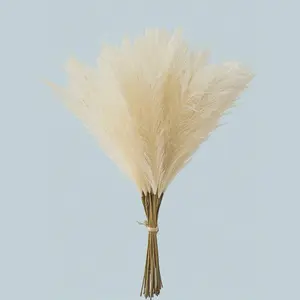 5/10/20 Pack 52cm Artificial Pampas Grass, Boho Decor, Wedding Party Decoration, Home Living Room Bedroom, DIY Photography Props, Faux Plants Indoor