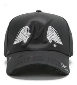 G5 Grade Adjustable Cap, Rich Forever Chrome Style, Solid Black