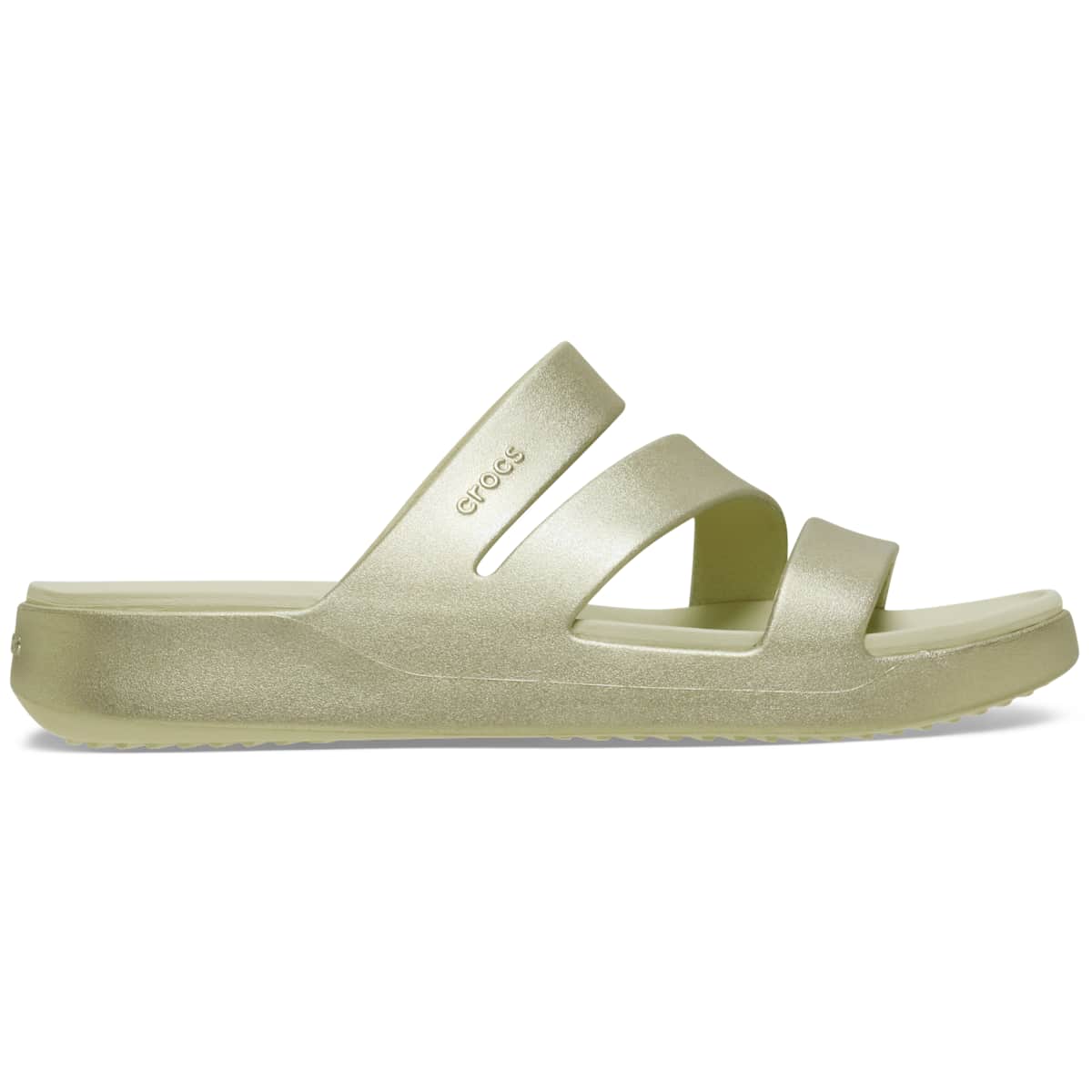 Crocs Women's Getaway Metallic Strappy Sandals