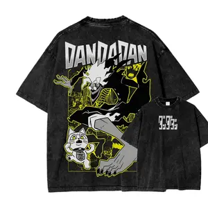 Dandadan Unisex Fit Washed T-Shirt  2