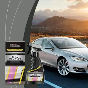 Homonth Car Rust Remover Wheel HUB Metal Surface Cleaning Agent, Effective Rust Removal, Bright Shine Cleaner, Auto Detailing Supplies, Automotive Maintenance Tool