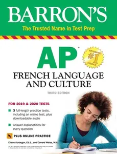 USED-AP French Language and Culture with Online Practice Tests & Audio by Kurbegov, Eliane (Paperback)
