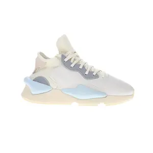adidas Mens Y-3 Kaiwa Lace Up Sneakers Shoes Casual - Blue, Off White adidas Mens Y-3 Kaiwa Lace Up Sneakers Shoes Casual - Blue, Off White