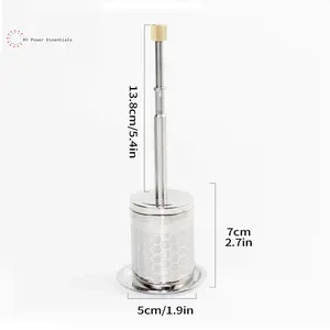Portable Stainless Steel Coffee & Tea Infuser – Brew Fresh Coffee Anywhere, Anytime - RV Power Essentials