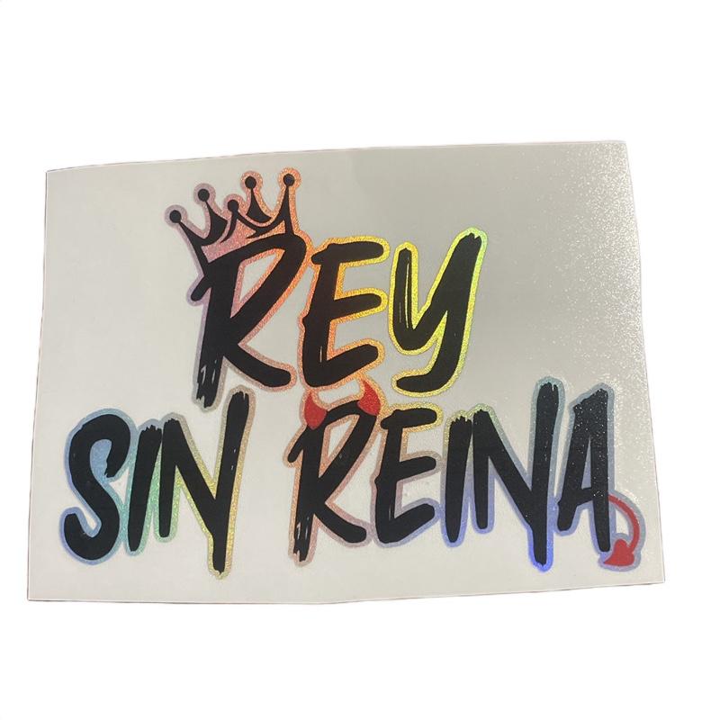 Rey sin Reina decal, car decal, Reina sin Rey decal - TikTok Shop