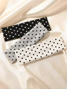 Vintage Animal Print & Polka Dot Headbands Set, Stylish Hairbands for Women, Ideal for Sports, Dance, Travel & Everyday Use, Workout Headband