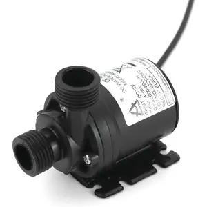 DC 12V Water Pump 800 L/H 5 m, Brushless Submersible Water Pump for Fountain Pool Solar Circulation System Water Circulation System