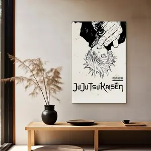 Anime Lover Poster Print, Jujtsu manga Poster, Goj Satrou, Kaisen manga Poster 3 Decor