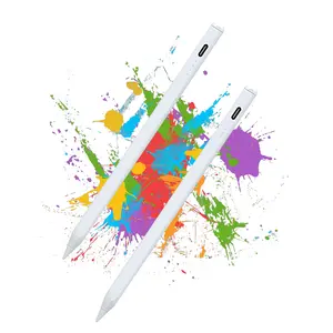 2pcs White Stylus Pens for Universal Touch Screen Devices - Compatible with iPad, Samsung Galaxy, Smartphones,Tablet Parts, Tablet Accessories