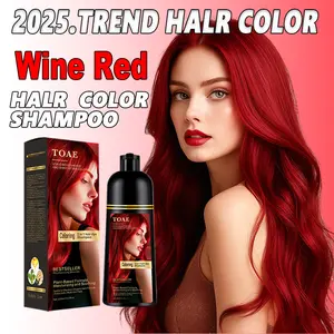 toae 3-1 Hair Color Shampoo, Herbal Ingredients Brown Hair Color Shampoo for Gray Hair, Instant Hair Color Shampoo for Men and Women - 3 in 1 Dark Hair Color Shampoo - Color in 15 minutes - Long lasting - Safe and easy to use. meidu  3in1  hair  dye