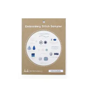 Intermediate - Embroidery Stitch Sampler