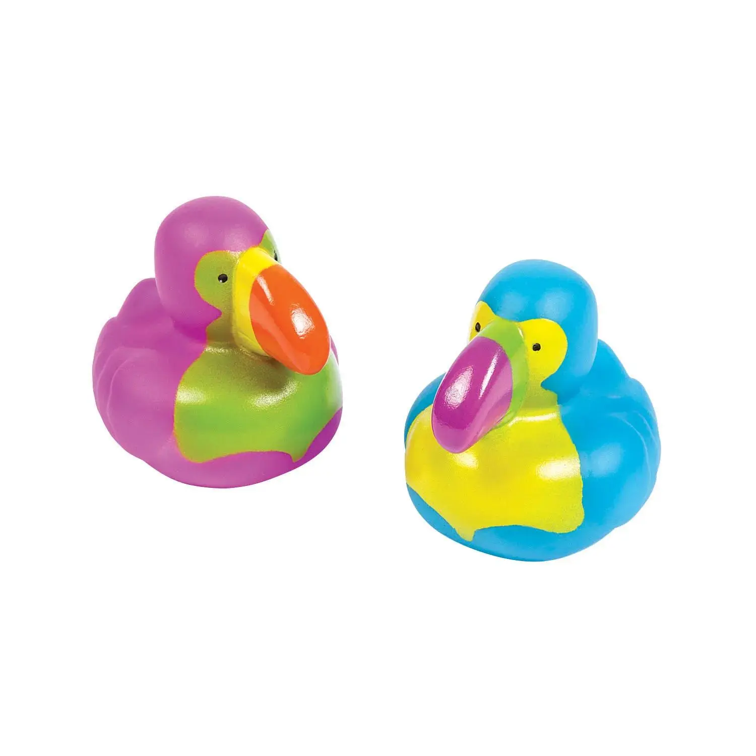 Luau Toucan Rubber Ducks - 12 Pc. Luau Toucan Rubber Ducks - 12 Pc.