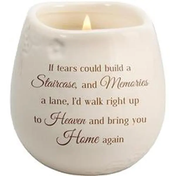 8 oz Soy Memorial-Staircase to Heaven-Tranquility Scent Candle