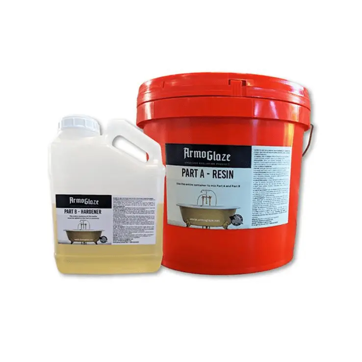 Armoglaze Pro Mid-Size Bulk Kit (15kg / 6 Tubs) - Selectable Hardener