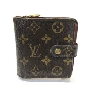 Pre-owned Louis Vuitton Canvas Small Leather Goods Monogram Wallet
