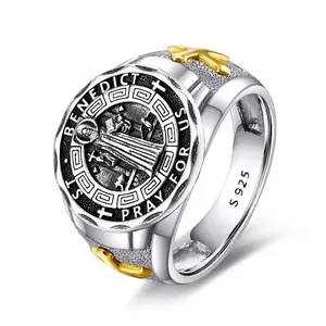 S925 Sterling Silver BENEDICT Ring, Full Size, Perfect as a Gift or for Yourself