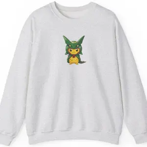 Pika "rayquaza" Poncho Sweater Casual Womenswear Pullover Sweatshirts with Unique Poncho Design for Versatile Wear and All-Day Comfort - Elegance, Hoodie - Overall, Style