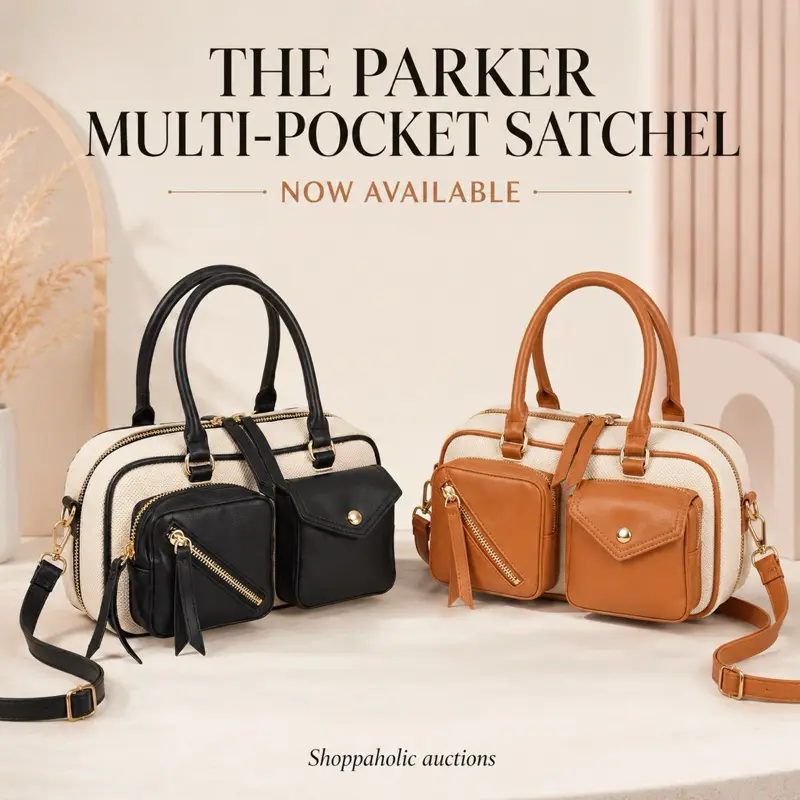 Parker Multi-Pocket Satchel
