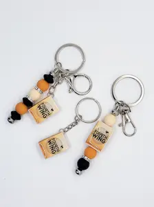 Fourth Wing Bookish Keychain - Mini Book Charm for Readers Handcrafted with Realistic Cover Design Lightweight Lobster Clasp Keychain Perfect for Fantasy Lovers and BookTok Fans