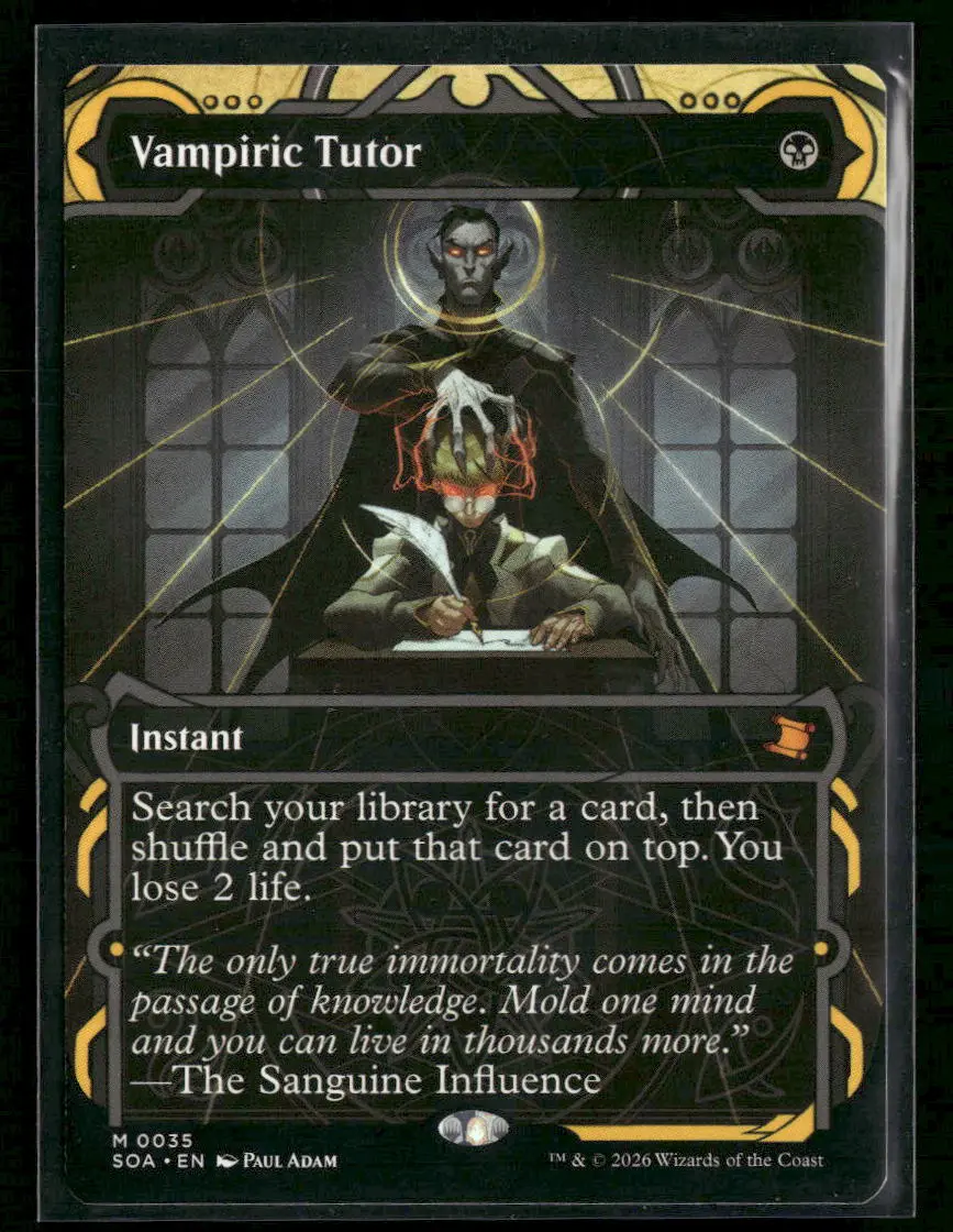 Secrets of Strixhaven: Mystical Archive Vampiric Tutor #35