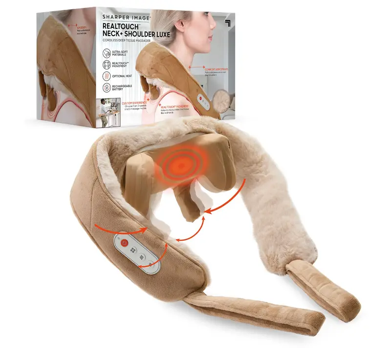 Neck Massager Back Massager With Heat Neck Massager For Nec K Pain Back Massager For Shoulder And Nec K Tissue 4d Kneading Bionic Heated Massage Deep Massage For Neck Shoulder Back Dad Mom Gifts