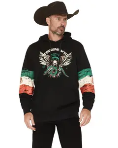 Moonshine Spirit Men's Spirit&Reg; Men'S Marinos Mexico Hooded Sweatshirt - Msho25sw4-Blk