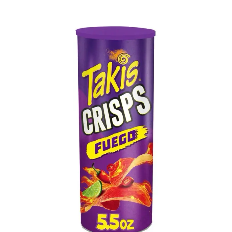 Takis Crisps Spicy Fuego Flavor Chips- 1 Can