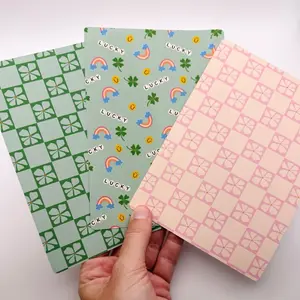 Kindle Insert - Lucky You Checker Floral Lucky Charms Kindle Insert Cardstock e-reader device