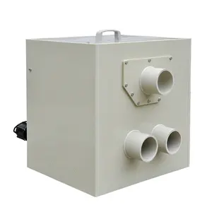 Koi Pond Drum Filtration System Pond Submerged Macro Drum Filter 35 Tons 9,400 GPH for Water Treatment Outdoor