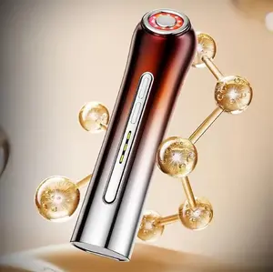 【Mother's Day Gift】Fire Orange Star Facial Beauty Device, Portable At-Home Skincare Tool, Multi-Mode Adjustable Skincare Massager for Daily Self Care, Enhances Skincare Absorption, Perfect Gift for Women