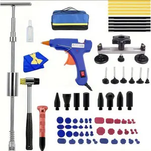 PDR 75 PCS Dent Repair Kit Paintless Dent Removal Tool Dent Puller Set for Cars