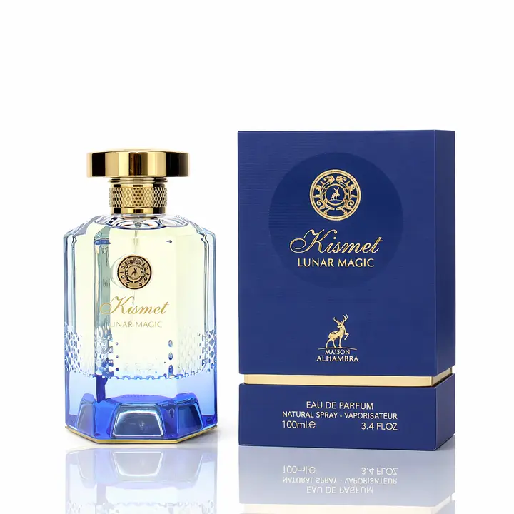 MAISON ALHAMBRA KISMET LUNAR MAGIC Unisex Eau De Parfum (EDP) - 3.4fl.oz/100ml, Premium, Refined, Rich Scent, Sensuous Vanilla, Soft Elegant Sandalwood Fragrance