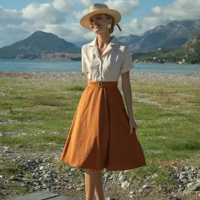 wrap dress brown Katelyn Velvet Maxi — Dark Olive 5 Drawer Dresser for styleattribute-chiffon while the floor Color:Clementine Shantung